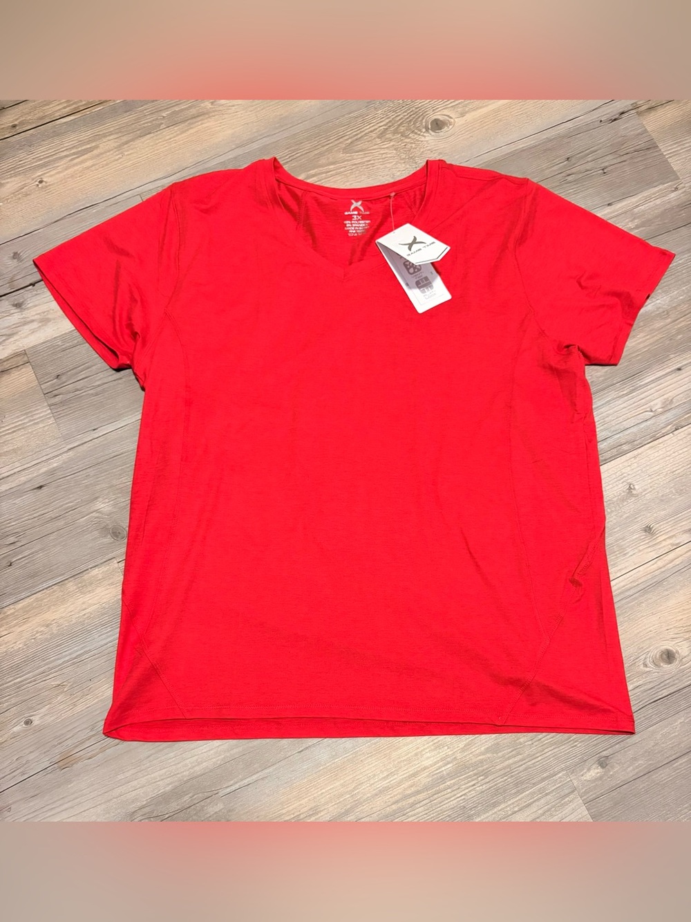 Game Time flex fit shirt 3X red new with tags